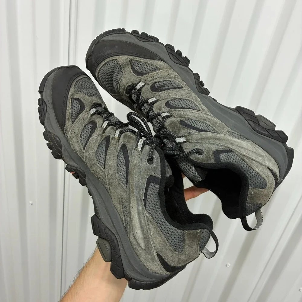 Merrell Moab 3 Waterproof Hiking Shoes Men's Size 12.5 Granite Grey